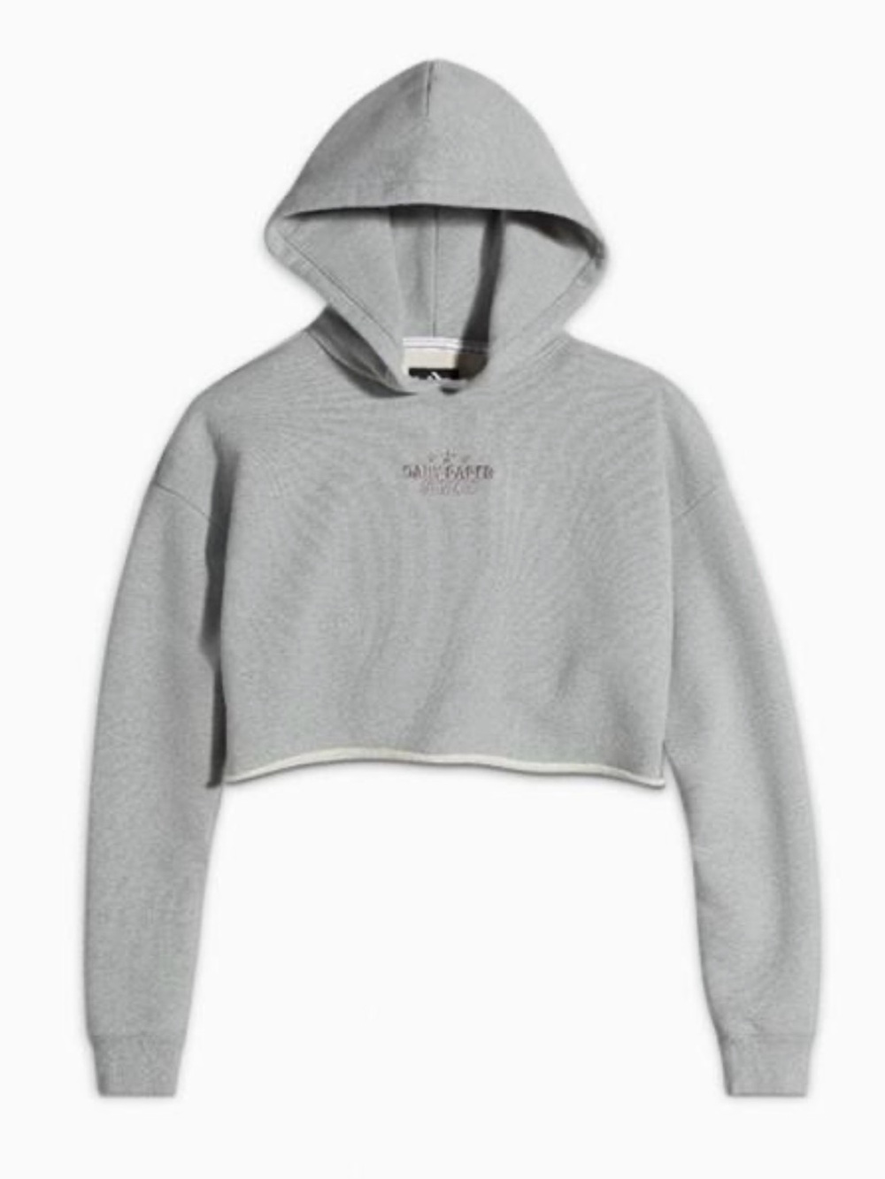 Converse x Dailypaper cropped hoodie
